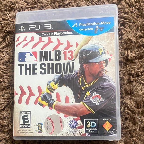 Sony MLB 13: The Show for PS3 - Black and Blue Cover
